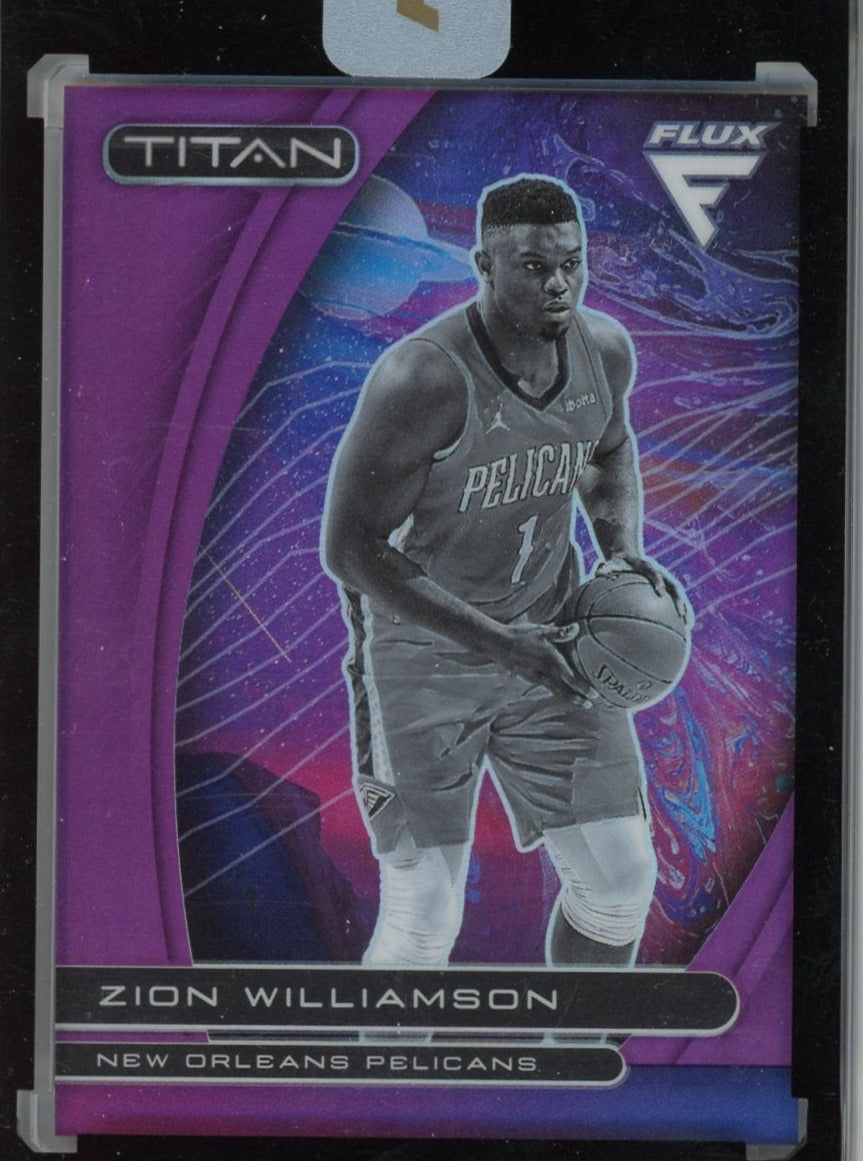 ZION WILLIAMSON - 2020-21 Basketball Flux Purple 15/25