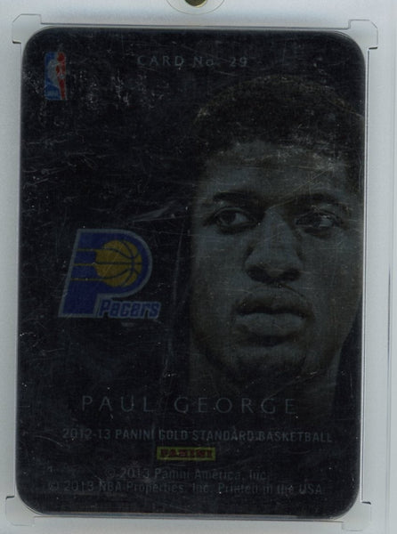 PAUL GEORGE - 2012-13 Basketball Gold Standard Metal