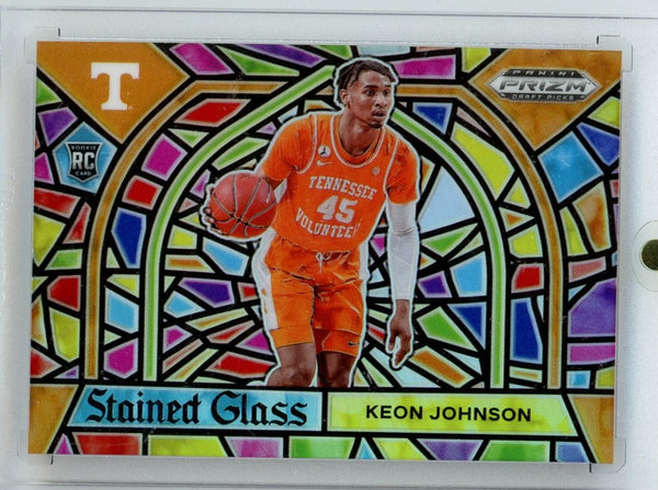 KEON JOHNSON - 2021-22 Basketball Prizm Draft "Stained Glass" Rookie
